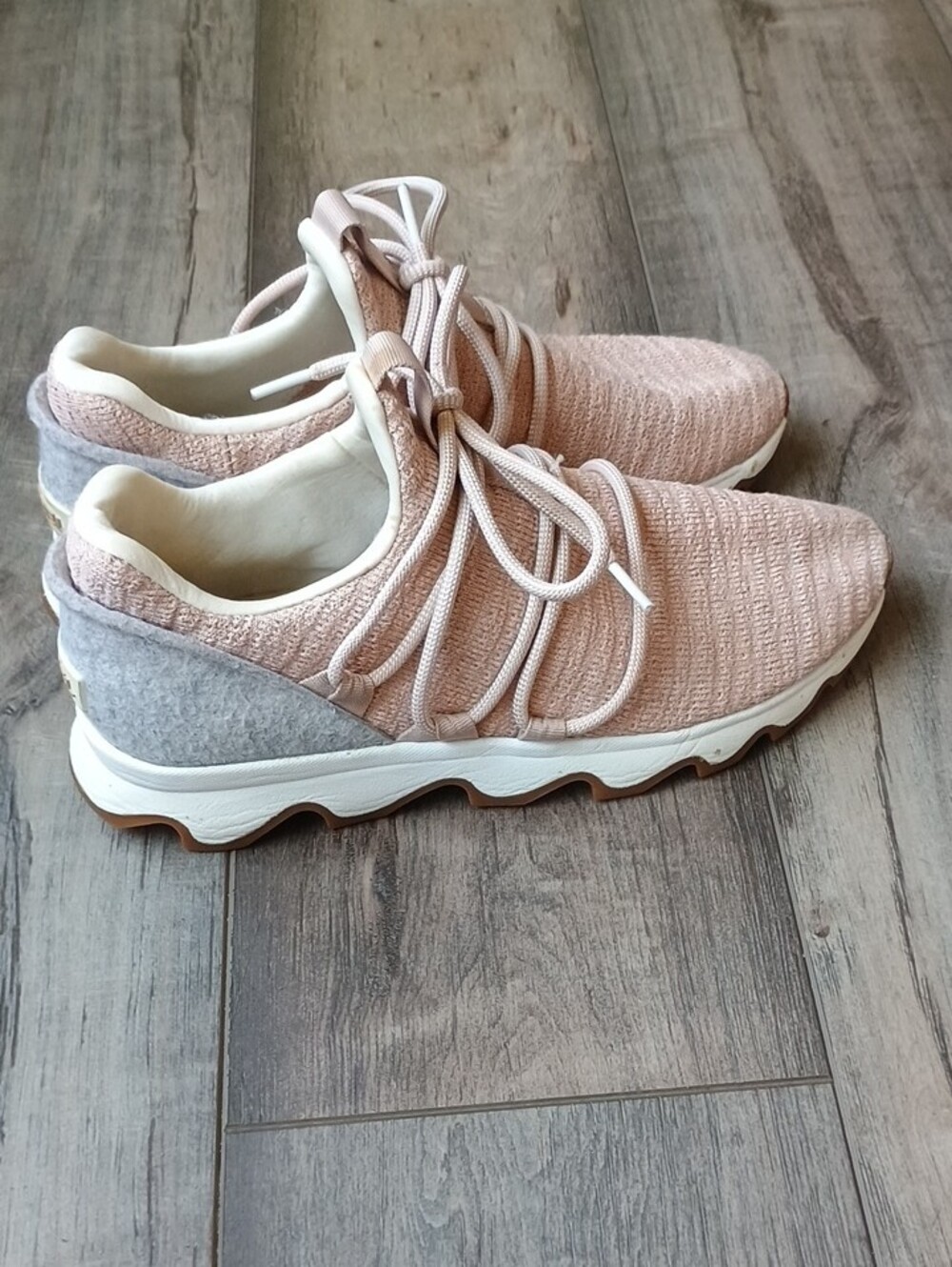 Sorel Women's Blush Knit Lace-Up Sneakers - Picture 3 of 12